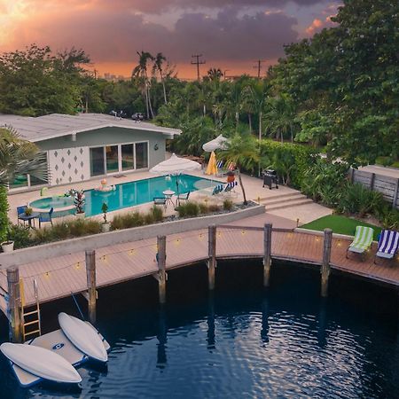 Waterfront Villa With In-Law Suite And Stunning Pool Fort Lauderdale Exterior photo